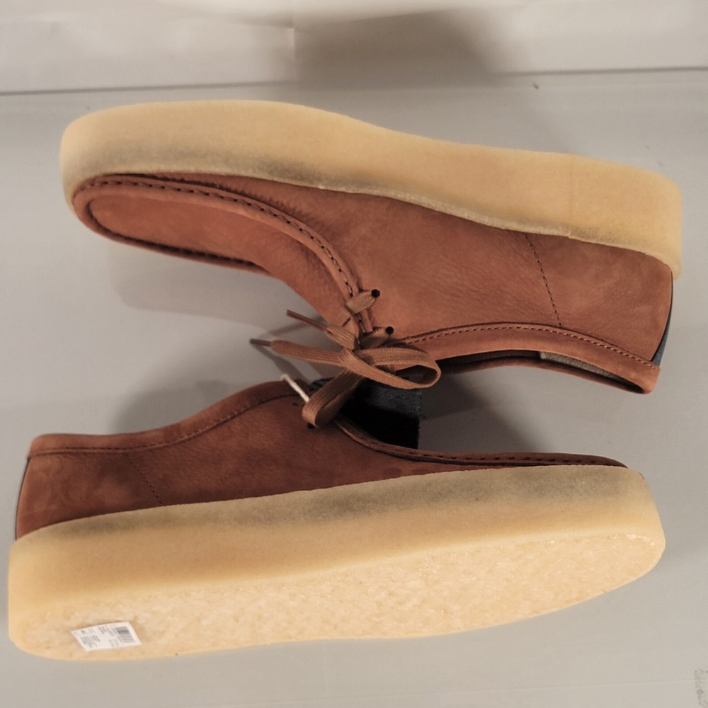 Clarks‎ Mens Shoes Wallabee Cup Tan Nubuck 11.5 26167989 - Picture 7 of 13